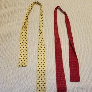 Vintage 80s women's ties
